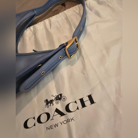 NEW Coach Ergo Handbag In RARE Azure Blue - Picture 10 of 15